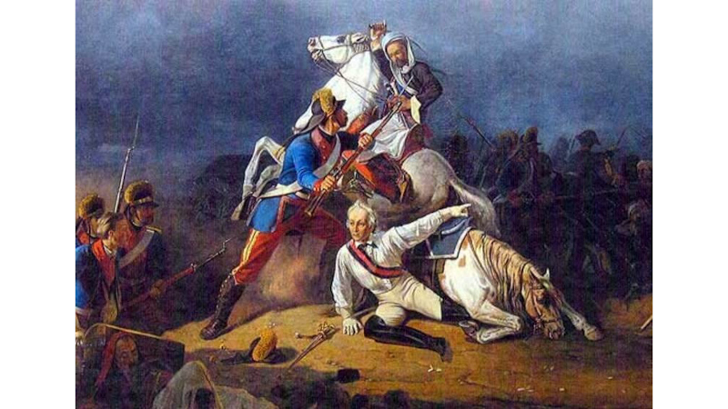 Спасение генерал-аншефа А.В. Суворова гренадером Степаном Новиковым