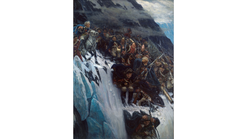 Переход Суворова через Альпы в 1799 году