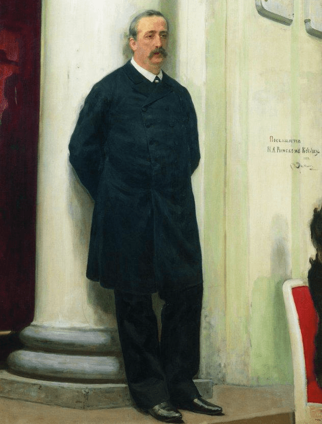 И. Репин «Портрет композитора и ученого-химика Александра Бородина», 1888 г. Государственный Русский музей.