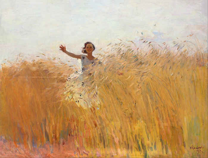 Н. Х. Рутковский «Родина», 1959 г. Муниципальное бюджетное учреждение культуры Ангарского городского округа «Городской музей».