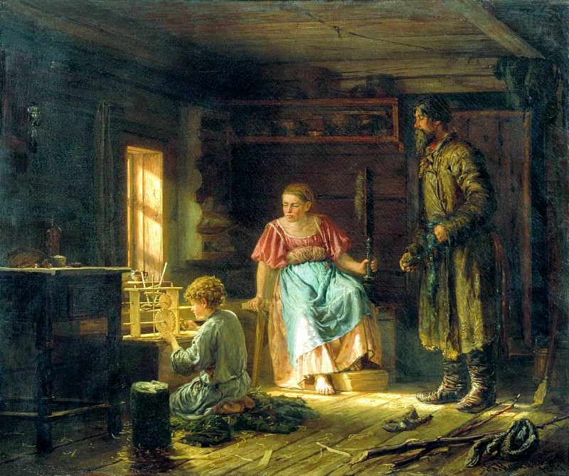 М. В. Максимович «Мальчик-механик», 1871 г. Национальный художественный музей Республики Беларусь, г. Минск.