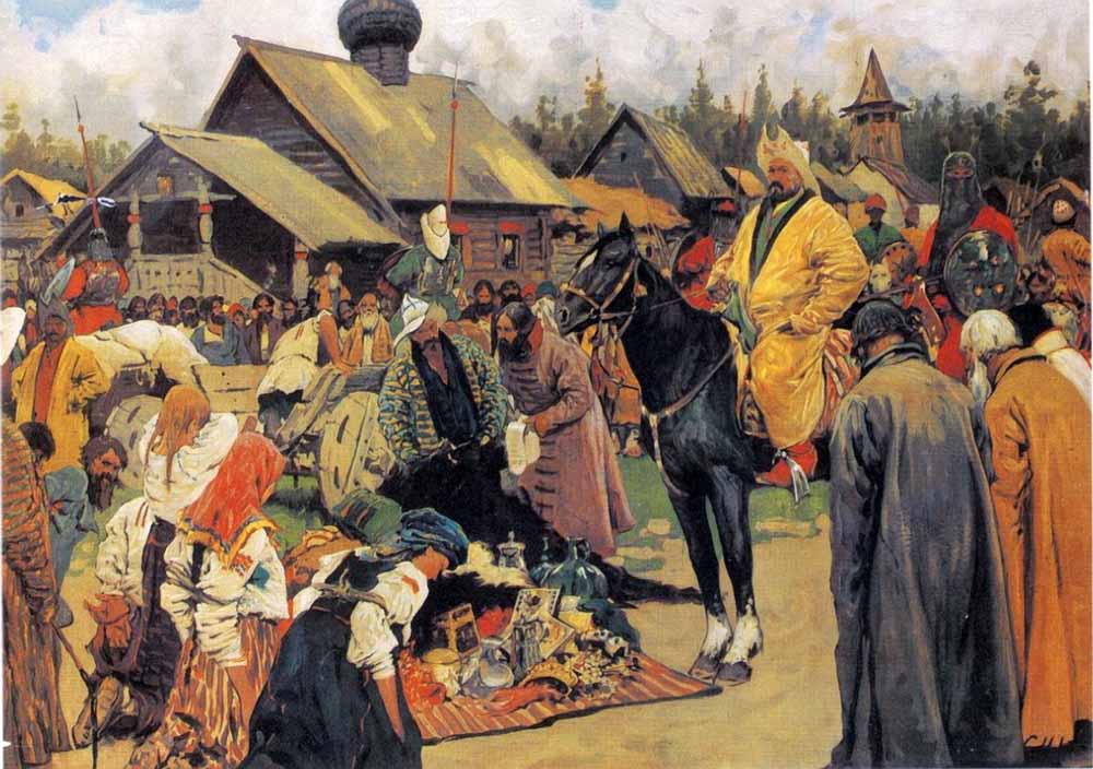 С. Иванов «Баскаки», 1908 г.