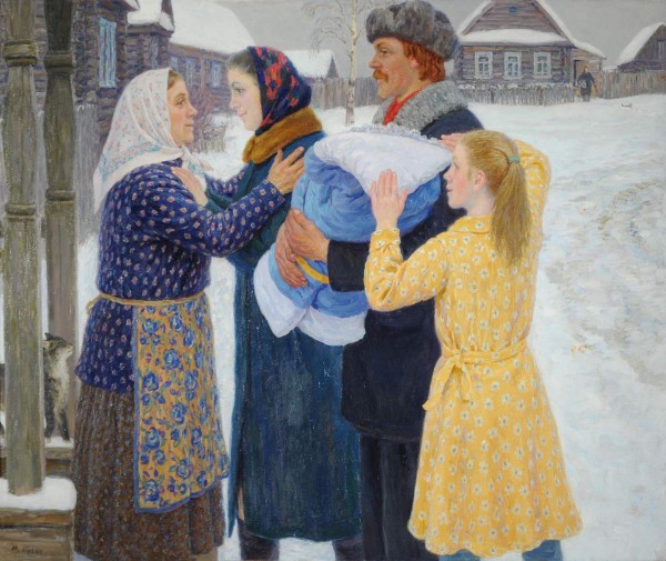 Ю.П. Кугач «Первенец», д. Малый Городок, Вышневолоцкого района Тверской области, 1985 г. Суздаль 