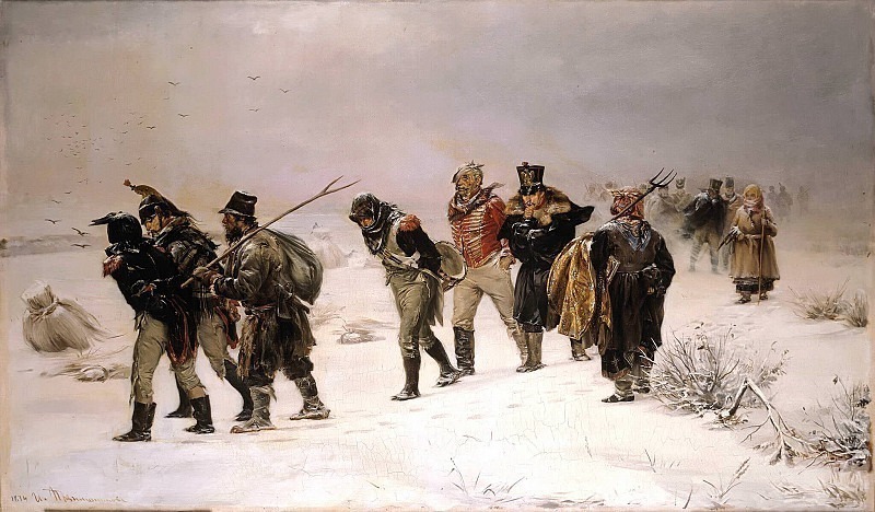 И. М. Прянишников «В 1812 году», 1874 г., Государственная Третьяковская галерея, Москва.