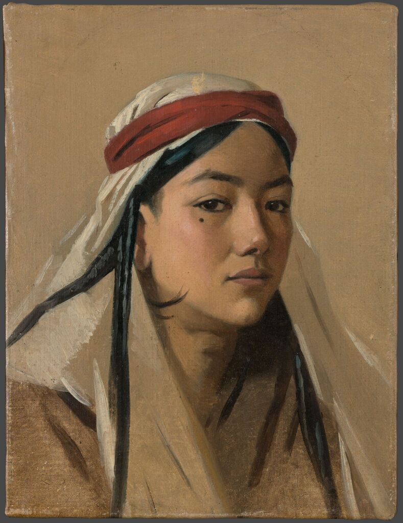 В. Верещагин «Портрет Бачи». 1868 г. Государственная Третьяковская галерея, Москва.