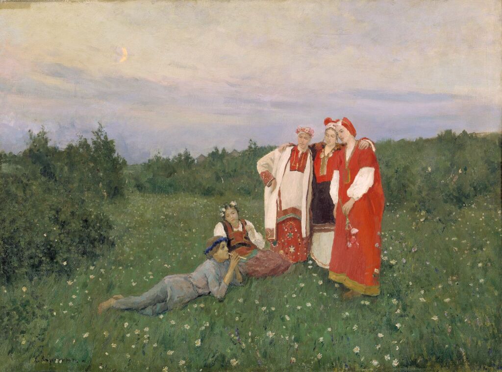 К. Коровин. «Северная идиллия». 1892 год. Государственная Третьяковская галерея, г. Москва