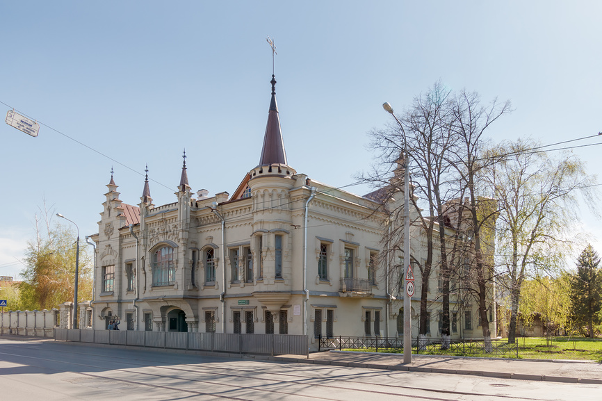 Казань. Литературный музей им. Габдуллы Тукая на одноимённой улице в здании бывшего особняка Шамиля в Старо-Татарской слободе
