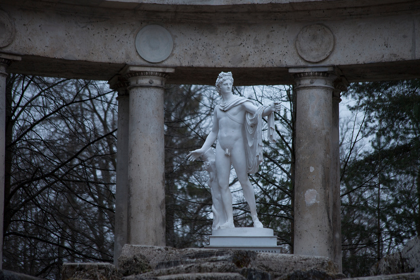 Санкт-Петербург. Павловск. Колоннада Аполлона