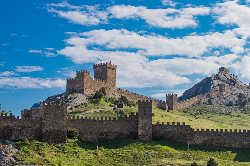 Крым. Судак. Генуэзская крепость