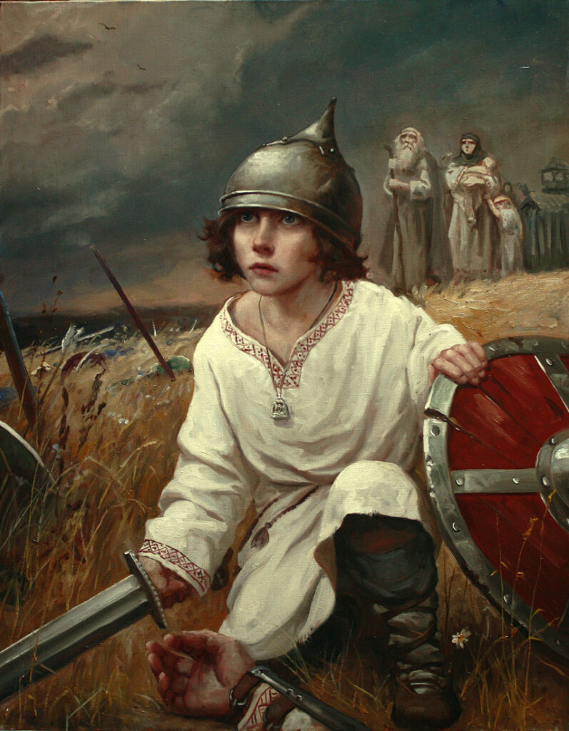 А. А. Шишкин «Последний защитник», 2013 г.