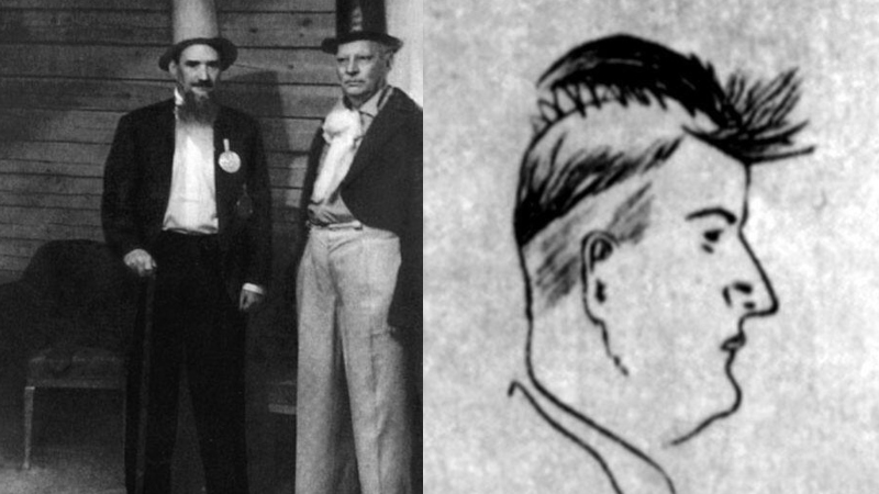 Курчатов и Анатолий Александров, Шарж