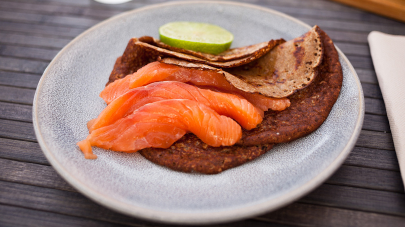 блины гречневые