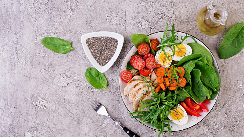 Здоровая тарелка