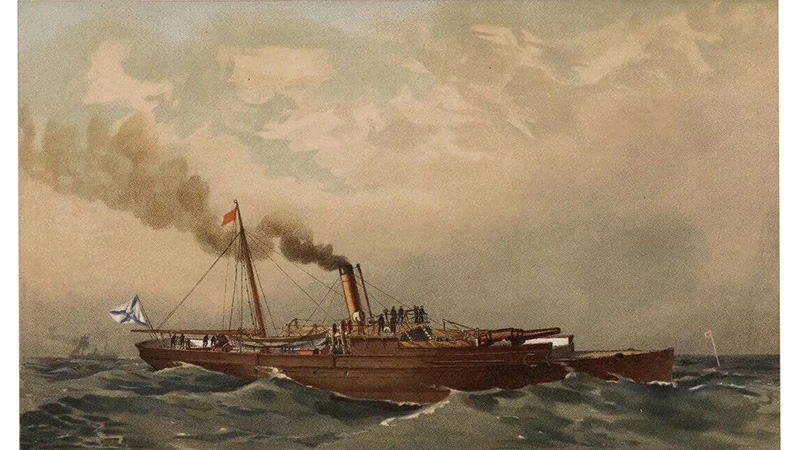 Канонерская лодка «Буря».