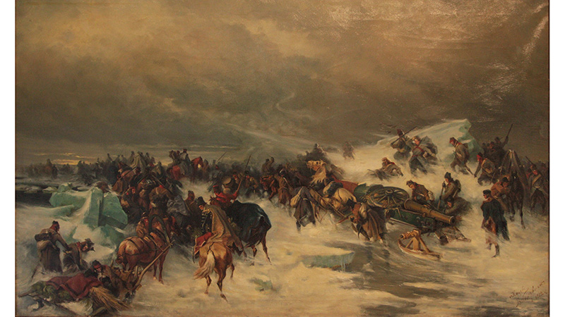 Переход русских войск через Ботнический залив