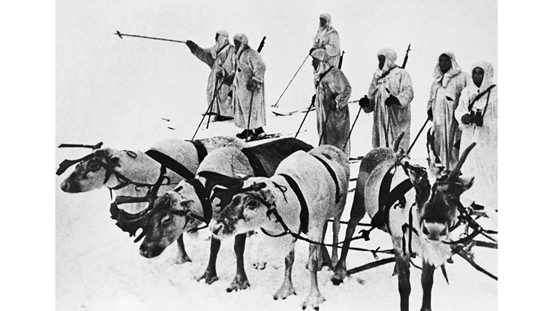 Великая Отечественная война 1941-1945 гг. Оленно-лыжный батальон