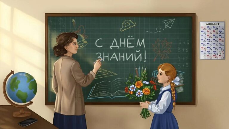 Дорогие педагоги! Поздравляем вас с Днем знаний и началом нового учебного года!